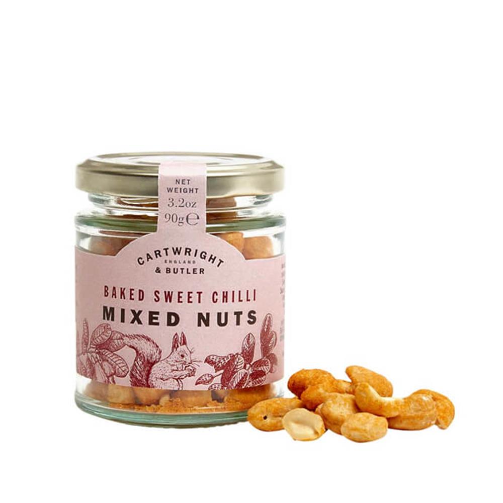 Cartwright & Butler Baked Sweet Chilli Peanuts and Cashews 95g
